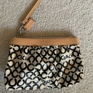 Small Coach wristlet